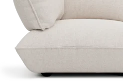 Sumo Sofa Medium Boucle Creme Modulares Indoor-Sofa, 210.5x108x90 cm