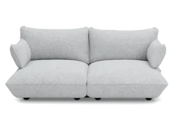 Sumo Sofa Medium Boucle Light Grey Melange Modulares Indoor-Sofa, 210.5x108x90 cm
