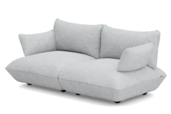 Sumo Sofa Medium Boucle Light Grey Melange Modulares Indoor-Sofa, 210.5x108x90 cm