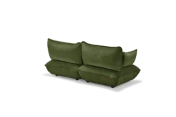 Sumo Sofa Medium Velvet Deep Green Modulares Indoor-Sofa, 210.5x108x90 cm