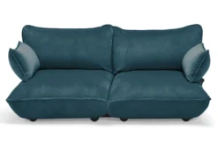 Sumo Sofa Medium Velvet Petrol Modulares Indoor-Sofa, 210.5x108x90 cm