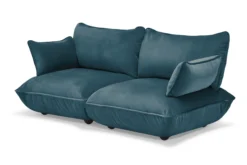 Sumo Sofa Medium Velvet Petrol Modulares Indoor-Sofa, 210.5x108x90 cm