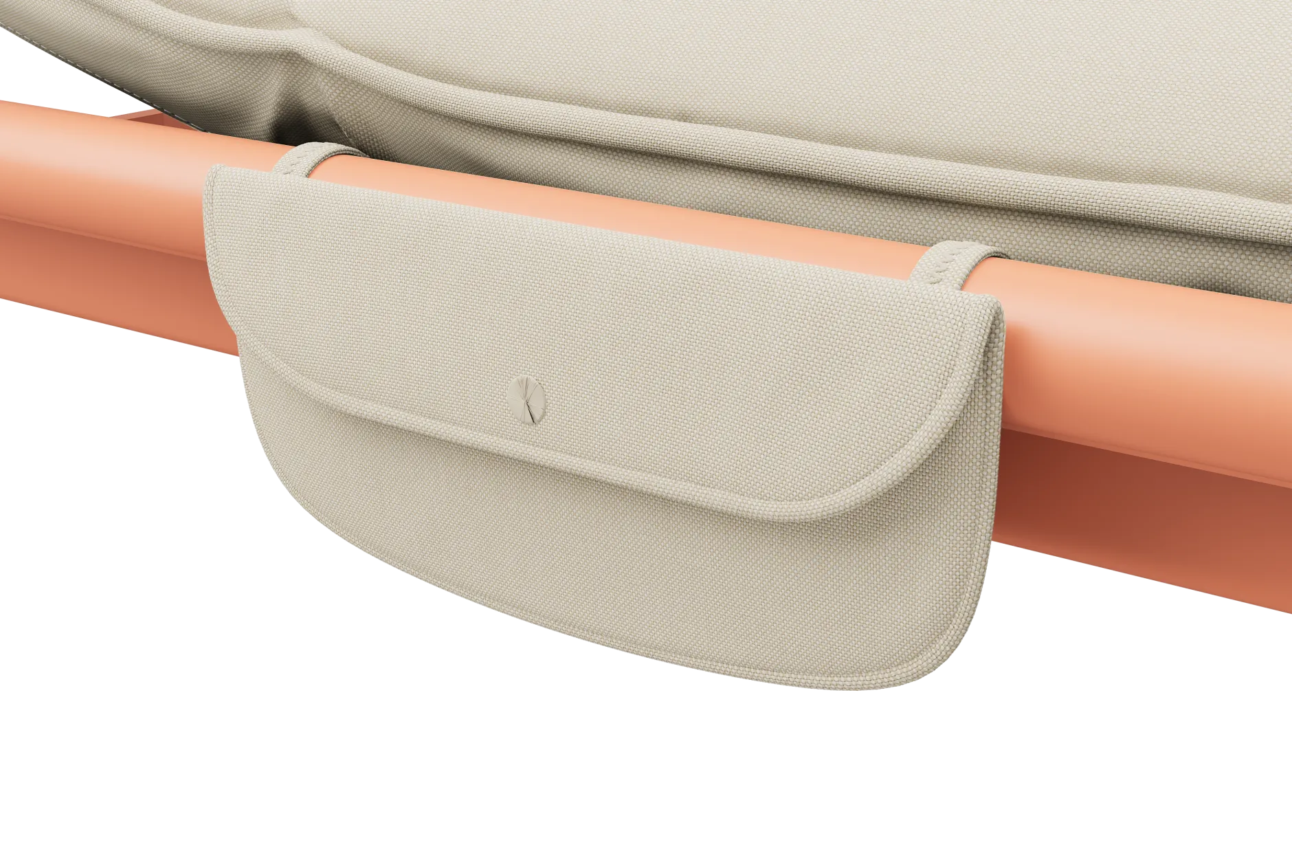 Sunbun Daybed Outdoor-daybed, beige, 212x97x39 cm