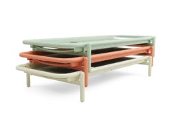 Sunbun Daybed Outdoor-daybed, beige, 212x97x39 cm