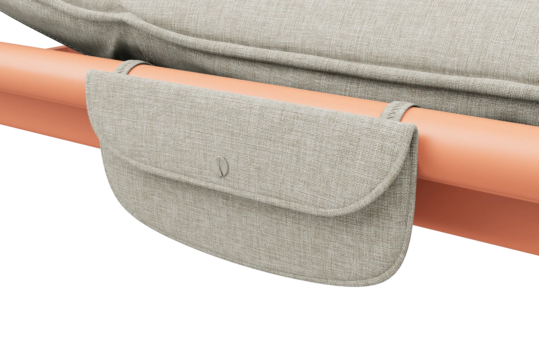 Sunbun Daybed Outdoor-daybed, braun, 212x97x39 cm
