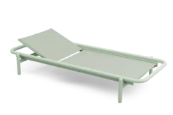 Sunbun Daybed Outdoor-daybed, orange, 212x97x39 cm