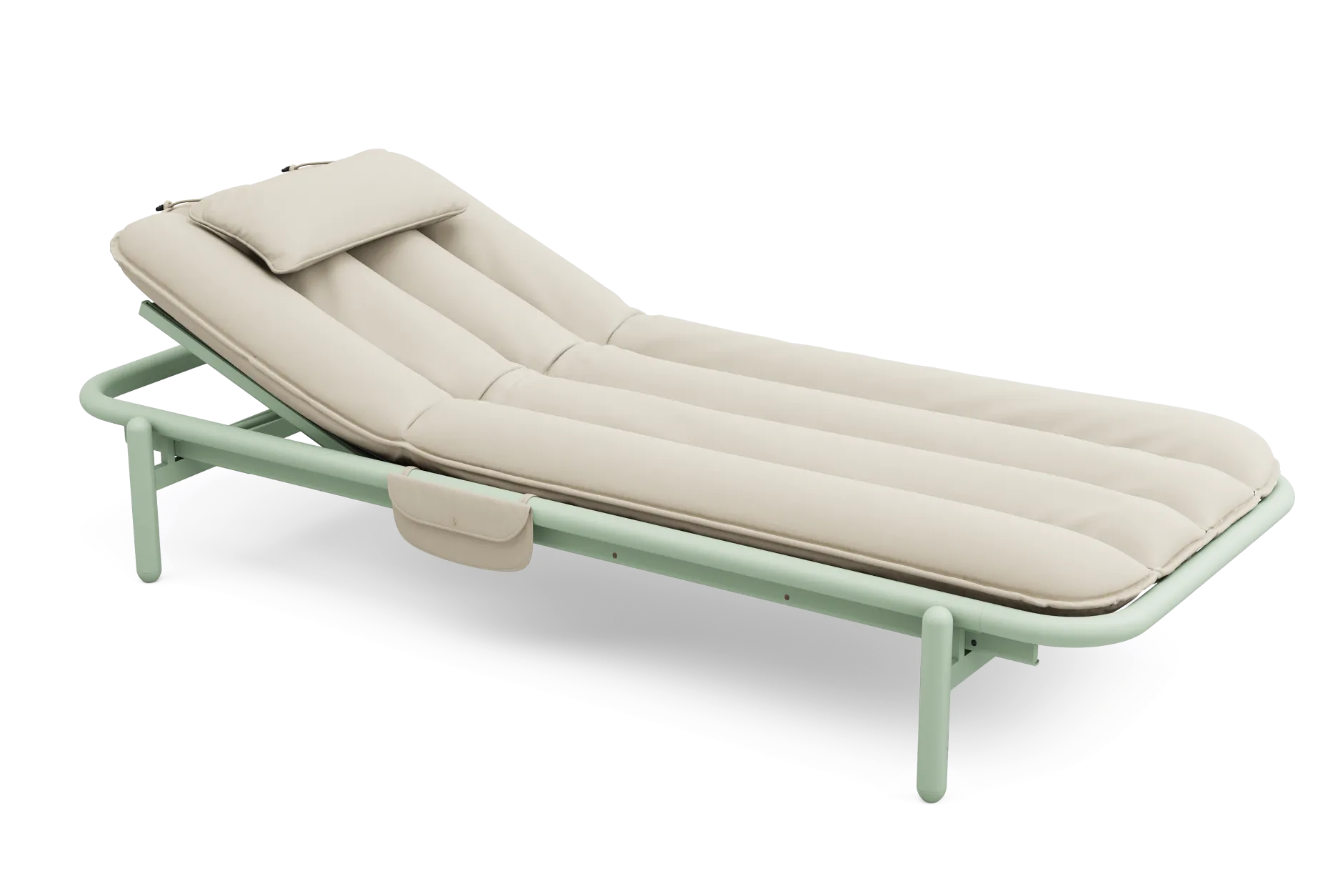 Sunbun Daybed Outdoor-daybed, beige, 212x97x39 cm