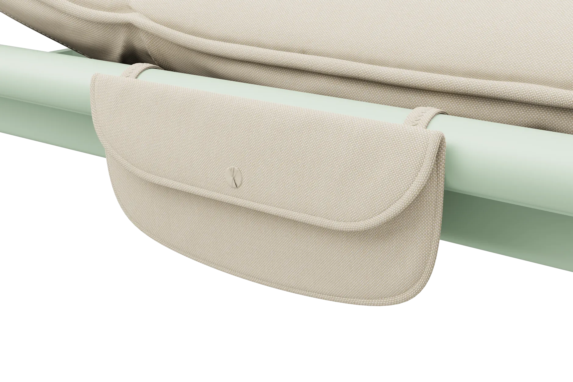 Sunbun Daybed Outdoor-daybed, beige, 212x97x39 cm