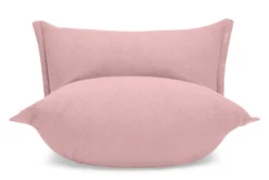 the BonBaron Sherpa Loungesessel, rosa, 120x120x75 cm
