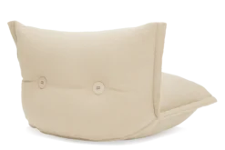 the BonBaron Sherpa Loungesessel, beige, 120x120x75 cm
