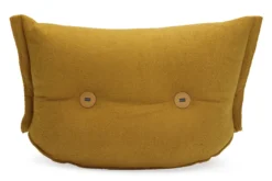 the BonBaron Sherpa Loungesessel, gold, 120x120x75 cm