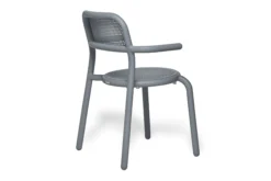 Toní Armchair Gartenstuhl mit Armlehne, grau, 59.5x54.5x80.5 cm