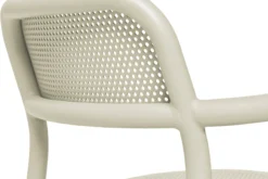 Toní Armchair Gartenstuhl mit Armlehne, beige, 59.5x54.5x80.5 cm