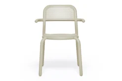 Toní Armchair Gartenstuhl mit Armlehne, beige, 59.5x54.5x80.5 cm