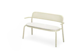 Toní Bankski Pillow Gartenkissen, beige, 109x42x2 cm