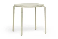 Toní Bistreau Kleiner Gartentisch, beige, 80x80x76 cm