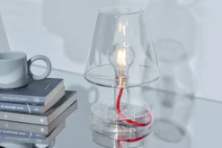 Transloetje Dimmable table lamp, durchsichtig, 16x16x22.5 cm